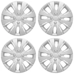 4 New 15" Hubcaps Wheel Covers Snap On Bolt Lug Hubs For 2012-15 Toyota Yaris. Fixed Price $57.99.