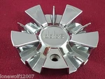 Dolce Wheels Chrome Custom Center Cap # NC-0120 / MCD0890YA01 (1). Fixed Price $59.00.