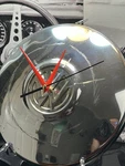 Genuine 1960S Vw Bus 10 Folk Hubcap Quartz Wall Clock. Fixed Price $38.95.