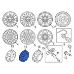 Ford F-250 Super Duty 2017-2026 HC3Z1130E Wheel Cap. Fixed Price $137.32.