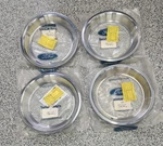 Set Of 4 Nos D0DZ 1210 Trim Ring Fits 1970 1973 Mustang, Torino & Maverick. Fixed Price $800.00.