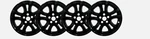SET/4 2013-2015 2019-2023 Chevrolet Camaro 1LT 18" Black Wheel Skins 8800-GB. Fixed Price $80.99.