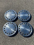 Genuine 1982 To 1989 Dodge Aries Plymouth 13 Inch Reliant Hubcaps Wheel Covers. Fixed Price $71.50.