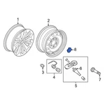 Ford F-150 2015-2020 FL3Z1130F Wheel Cap. Fixed Price $19.15.