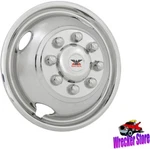 Single Front Stainless Cover, 05'- Current Ford F350, 17" 8 Lug 4 Hh Dual Wheel. Fixed Price $205.28.