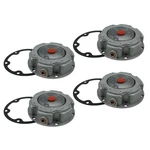 X Aluminum Steer Hub Cap W/ Oil Port & Side Fill Plug Replaces Stemco 343-4249. Fixed Price $55.99.
