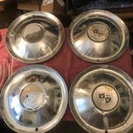 Used Oem Mopar Single 15" Hub Cap Wheel Cover 1954 Desoto Firedome (5323). Fixed Price $99.95.