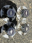 Chevrolet Rally Wheel Center Caps Metal Vintage Set Of 4 Complete Hubcap. Fixed Price $99.99.