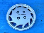 One 1990-1991 Hyundai Excel # 55507 13" Hubcap / Wheel Cover Oem 5296024210. Fixed Price $10.50.