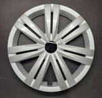 One New Wheel Cover Hubcap Fits 2015-2017 Volkswagen Jetta 16" Silver. Fixed Price $28.00.