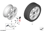 4X Genuine Mini Jcw F65 F66 U25 Cooper S Countryman D Hub Cap 36135A58E10. Fixed Price $76.48.