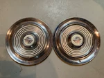 *set Of 2* Vintage 1954-1955 Oldsmobile Jetstar 15" Hubcaps Wheel Covers Used. Fixed Price $89.99.