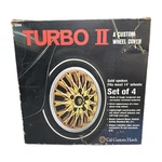 Cal Custom Hawk 5334 Gold Spokes 14" Turbo Ii Wheel Covers Vintage 1982. Fixed Price $49.99.
