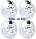 16 Ford Transit 250 Van Polished Stainless Steel Wheel Rim Cover Hubcaps Set. Fixed Price $188.54.