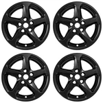 4 Black 16" Wheel Skins Hub Caps Alloy Rim Covers For 2016-2018 Chevy Malibu. Fixed Price $72.99.