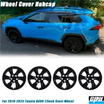 17" Hubcap Black Lacquer Wheel Covers For 2019-2025 Toyota RAV4 R17 Steel Rim. Fixed Price $62.99.