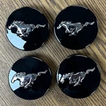 2 1/8" Ford Mustang, Mach-e Black Center Cap #FR3Z1130C Set. Fixed Price $49.99.