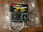 14 Trim Rings Gm Ford Mopar Buick Olds Chevy Pontiac New Nos Gasket Hot Rod. Fixed Price $79.95.