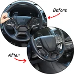 Abs Carbon Steering Wheel Lower Trim For Honda Pilot 2019-22 Decorate Cover. Fixed Price $24.99.