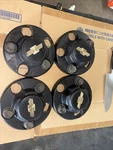 1988-199 Chevy 1500 Oem Wheel Center Rim Cap Hub Cover Lug Black Set 46249. Fixed Price $65.00.