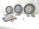 1988 1992 Cadillac Brougham Oem Set Of 4 Wheel Covers Minor Sun Cracks On. Fixed Price $450.00.
