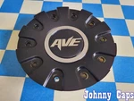 Ave Wheels # C004003CAP. New Matte Black Custom Center 55 (qty. 1). Fixed Price $59.69.