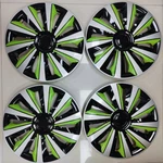 Us Car Trunk 15INCH/R15 Hubcaps Abs Rim Wheel Center Covers Green. Fixed Price $57.33.