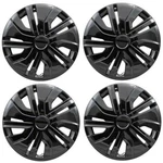 14" Gloss Black Plastic Hubcap Wheelcover Set Mirage 2017-2018 Plus 495-14BLK. Fixed Price $237.99.