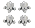 Chrome Spider Bullet Center Wheel Hub Caps 5 Lug On 4 1/2 Ford Bolt Pattern Set. Fixed Price $199.95.