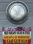 1972 Cadillac Eldorado Hubcap Fwd Rare Convertible 15 Original Stainless One. Fixed Price $180.00.