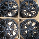 19 Tesla Model Gemini Wheels Factory Oem Rims Gloss Black Inch 2020-2026 4. Fixed Price $1199.00.