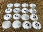 1951-1953 Buick Special Super Used Dog Dish Wheel Cover Hubcap Set Lot Of 16. Fixed Price $79.95.