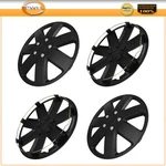 4X For 16" Wheel Hub Caps Black Universal Cover Trim Kit Snap-on. Fixed Price $44.74.