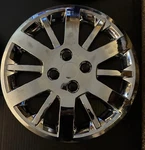 Car Wheel Covers Pack Cci IWC453-15C 15" Bolt On Chrome Finish New Open Box. Fixed Price $50.00.