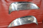 Nos 1965 Ford Galaxie 500 Xl Stainless Fender Skirts Side Rh Lh Trim Panel. Fixed Price $325.00.