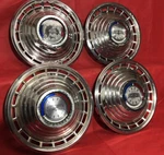 (4) 1963 Ford Thunderbird Fairlane Ltd Falcon Galaxie Oem Vintage Hub Caps 14. Fixed Price $75.00.