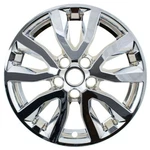 17" Chrome Wheel Skins Fits 2017-2022 Nissan Rogue Pacific Rim 7826P-C Set Of 4. Fixed Price $129.00.
