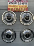 1974-79 Oldsmobile Cutlass Salon Omega Black Accent Set Of Used Hubcaps. Fixed Price $155.00.