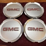 Set Of 4 , 2010 - 2015 Genuine Gmc Terrain Center Caps P/n 9597973 Silver Oem Kb. Fixed Price $73.00.