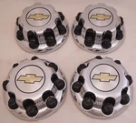 4 New Chevy Silverado 2500 3500 Chrome Factory Oem Center Hub Caps 9597163. Fixed Price $139.95.