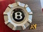 #ay (1) 03-10 Bentley Continental Gtc Center Wheel Cap Hub 3W0601165AH. Fixed Price $319.95.