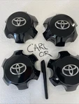 Toyota Runner 2014-2023 Gloss Black Center Caps 4260B-35090 Set. Fixed Price $69.99.