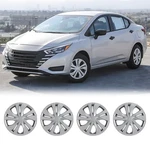 4 Pcs 15" Wheel Covers Full Rim Snap On Hubcaps Fit For Nissan Versa 2007-2026. Fixed Price $45.99.
