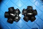 Two Used Chevrolet 92200401 PA66 Black Wheel Rim Oem Center Cap. Fixed Price $24.99.