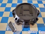 Hostile Wheels # HC-8007SBX New Satin Black / Logo Center Cap (qty. 1). Fixed Price $129.74.
