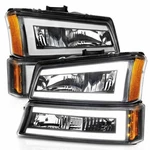 Anzo For Chevy Silverado 1500/3500 Classic 2007 Crystal Headlights W/ Bar. Fixed Price $572.88.