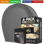 Tire Covers Set Of 4 Heavy Duty All-weather Uv-resistant Wheel W/sto.... Fixed Price $94.79.