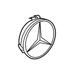 Genuine Mercedes-benz Oe Wheel Hub Cover 000-400-38-00-7519. Fixed Price $64.33.