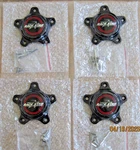 Race Star Center Caps (p/n 615-5096-D1) Black. Fixed Price $48.00.