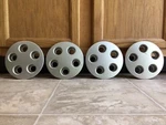 (4) Used 1992-95 Ford Taurus 15" Silver 5-LUG Center Hubcaps F2DZ1130B 3107. Fixed Price $49.75.
